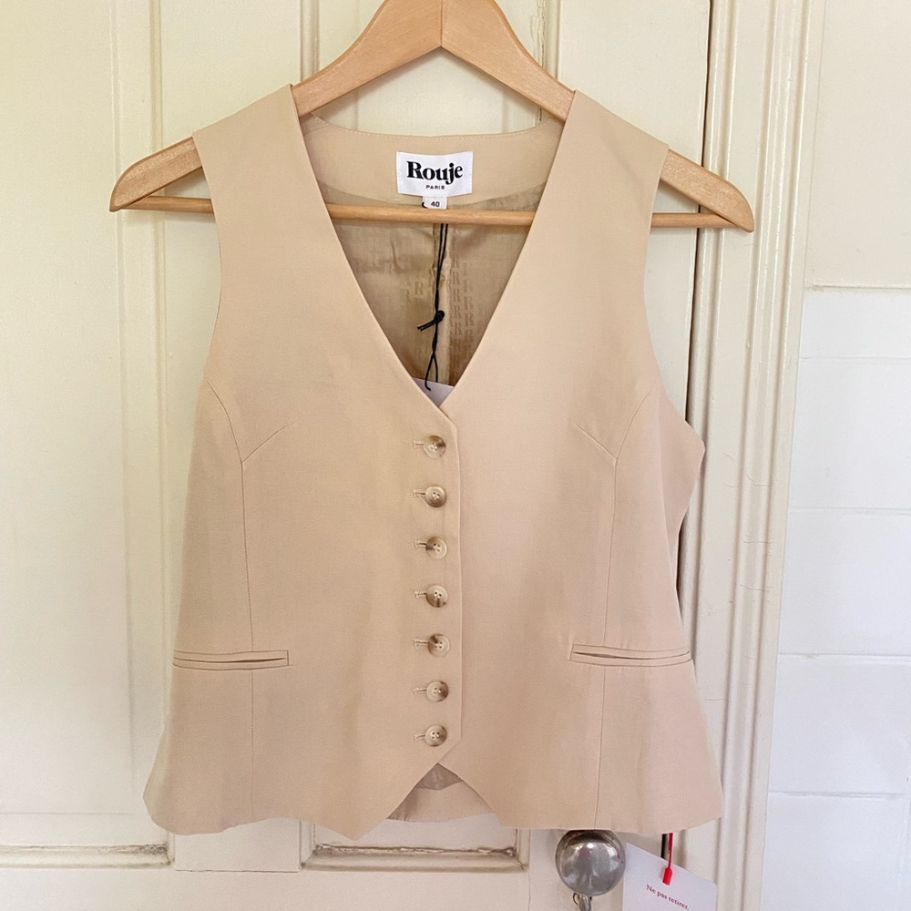 NWT Rouje Paris Jacob Vest